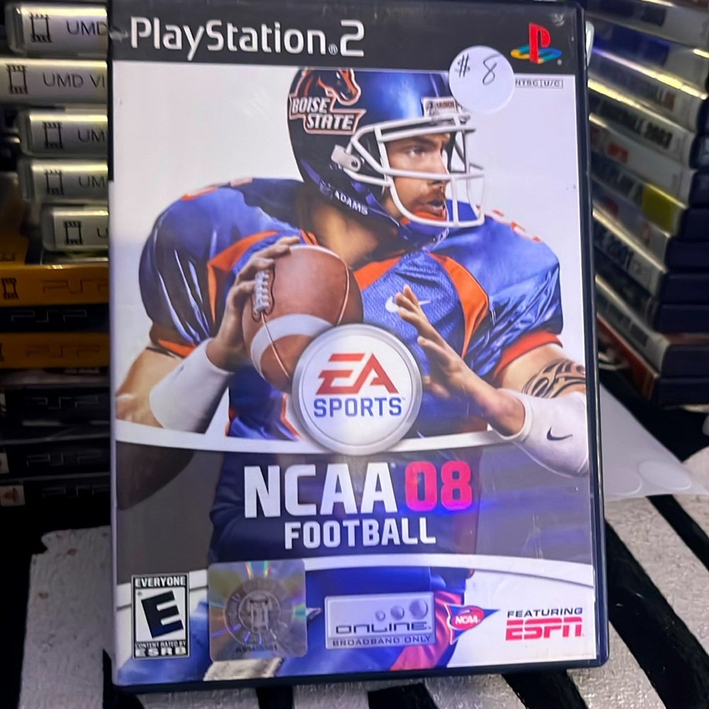 PS2- NCAA Football 08 CIB
